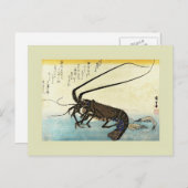 Japans Woodblock Briefkaart (Voorkant / Achterkant)