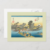 Japans Woodblock Briefkaart (Voorkant / Achterkant)