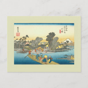 Japans Woodblock Briefkaart