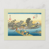 Japans Woodblock Briefkaart (Voorkant)