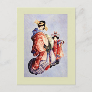 Japans Woodblock Briefkaart