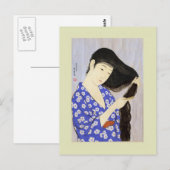Japans Woodblock Briefkaart (Voorkant / Achterkant)