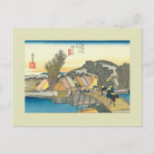 Japans Woodblock Briefkaart (Voorkant)