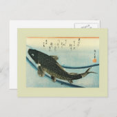 Japans Woodblock Briefkaart (Voorkant / Achterkant)