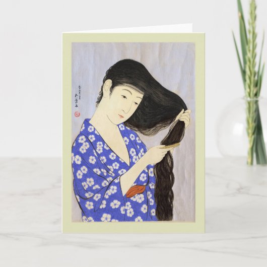 Japans Woodblock Kaart (Voorkant)