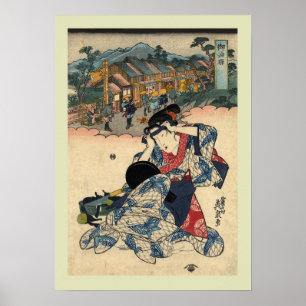 Japans Woodblock Poster