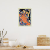 Japans Woodblock Poster (Keuken)