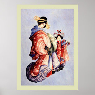 Japans Woodblock Poster