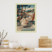 Japans Woodblock Poster (Keuken)