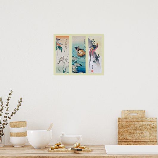 Japans Woodblock Poster (Keuken)