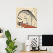 Japans Woodblock Poster (Thuiskantoor)