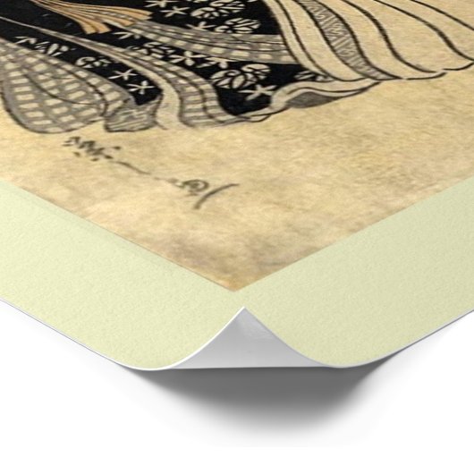 Japans Woodblock Poster (Hoek)