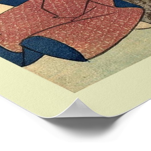 Japans Woodblock Poster (Hoek)