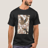 Japans Woodblock Print Retro  Traditioneel T-shirt (Voorkant)