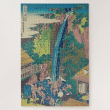  Japans Woodblock Roben Waterfall Oyama