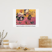 Japans Woodblock-still-leven van Paul Gauguin Poster (Keuken)