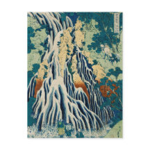 Japans Woodblock Waterfall Kirifuri