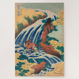  Japans Woodblock Yamato Horse Waterfall Legpuzzel