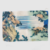 Japans Woodblock Yoro Waterfall Mino Golfhanddoek (Horizontaal)