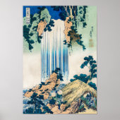  Japans Woodblock Yoro Waterfall Mino Poster (Voorkant)