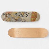 Japans Woodcut #2 Skateboard (Horizontaal)