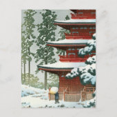 Japans Woodlock Briefkaart (Voorkant)