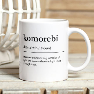 Japans woord minimalistische Natuur esthetische Ko Koffiemok