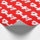 Japans Word! ワ ー ド! Cadeaupapier (Hoek)