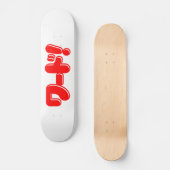 Japans Word! ワ ー ド! Persoonlijk Skateboard (Voorkant)