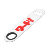 Japans Word! ワ ー ド! Speed Flessenopener (Achterkant Gekanteld)