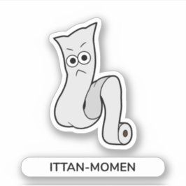 Japans Yokai doek Ittan-momen Sticker