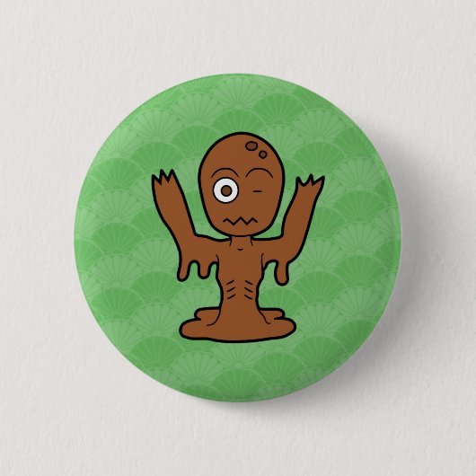 Japans Yokai Dorotabo Ronde Button 5,7 Cm (Voorkant)