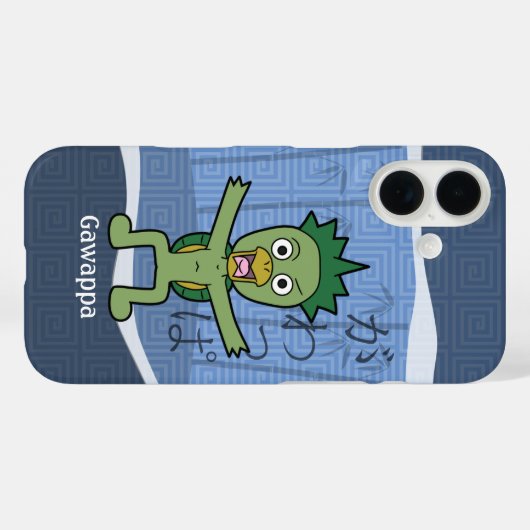 Japans Yokai Gawappa Case-Mate iPhone Case (Achterkant (horizontaal))