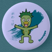 Japans Yokai Gawappa Ronde Button 5,7 Cm