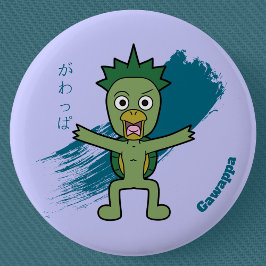 Japans Yokai Gawappa Ronde Button 5,7 Cm