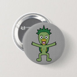 Japans Yokai Gawappa Ronde Button 5,7 Cm