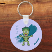 Japans Yokai Gawappa Sleutelhanger (Achterkant)