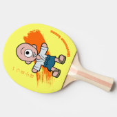 Japans Yokai Hitotsume-kozo Tafeltennisbatje (Zijkant)