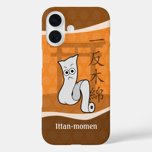 Japans Yokai Ittan-momen Case-Mate iPhone Case (Achterkant)