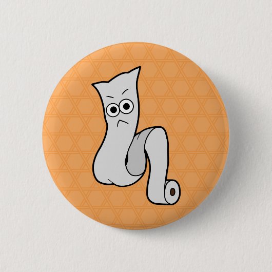 Japans Yokai Ittan-momen Ronde Button 5,7 Cm (Voorkant)