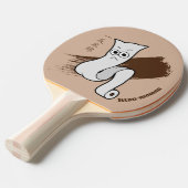 Japans Yokai Ittan-momen Tafeltennisbatje (Voorkant Gekanteld)