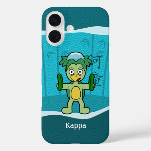 Japans Yokai Kappa Case-Mate iPhone Case (Achterkant)