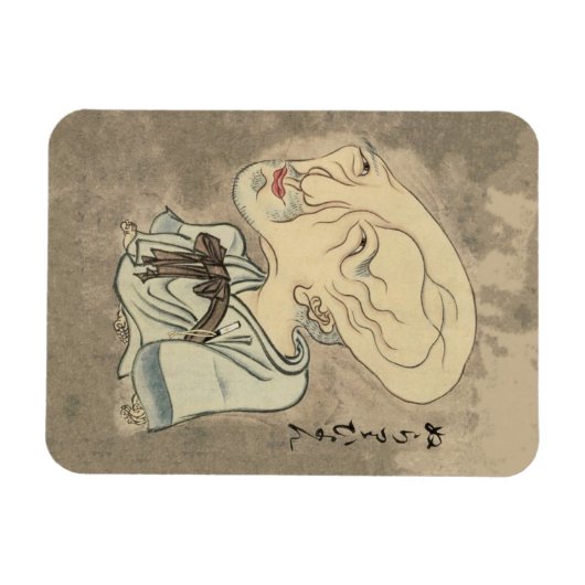  Japans Yokai Nurarihyon Magneet (Horizontaal)