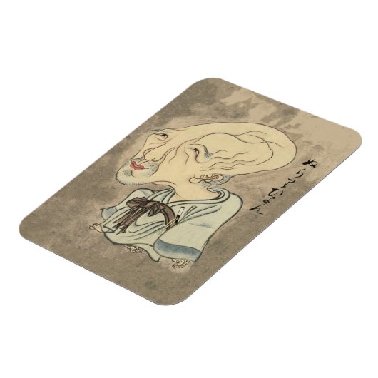  Japans Yokai Nurarihyon Magneet (Linkerzijde)