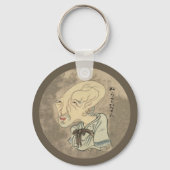 Japans Yokai Nurarihyon Sleutelhanger (Achterkant)