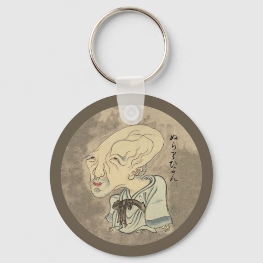 Japans Yokai Nurarihyon Sleutelhanger (Achterkant)