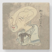 Japans Yokai Nurarihyon Stenen Onderzetter (Voorkant)