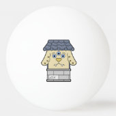 Japans Yokai Nurikabe Pingpongbal (Achterkant)