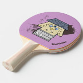 Japans Yokai Nurikabe Tafeltennisbatje (Voorkant Gekanteld)