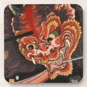 Japans Yokai Oni King Fine Art Onderzetter (Voorkant)